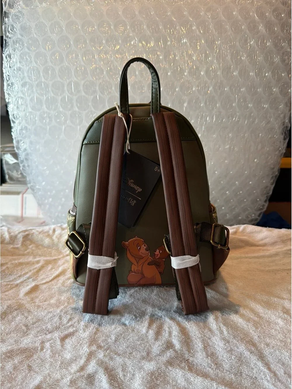 Loungefly Disney Brother Bear Koda & Kenai Mini Backpack NWT